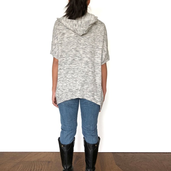 MUDD - Marled Elbow Sleeve Knit Cardigan - Picture 2 of 3